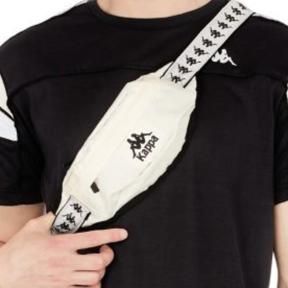 Kappa 222 Banda Anais Bag *Beige/Grey Silver/Black - Picture 6 of 6